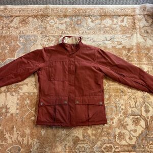 Woolrich Women’s Chore Jacket Sz M Berry Red Coat